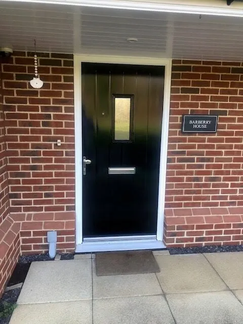 Hand Painted Front Door