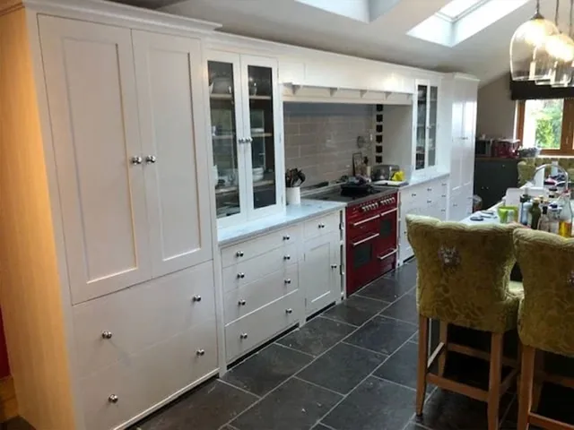 Dual Colour Hand Painted Kitchen