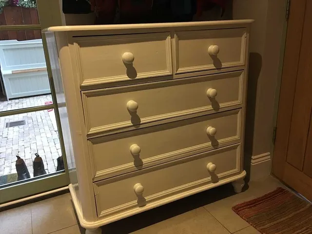 Hand Painted Chest Of Drawers After 1024x768