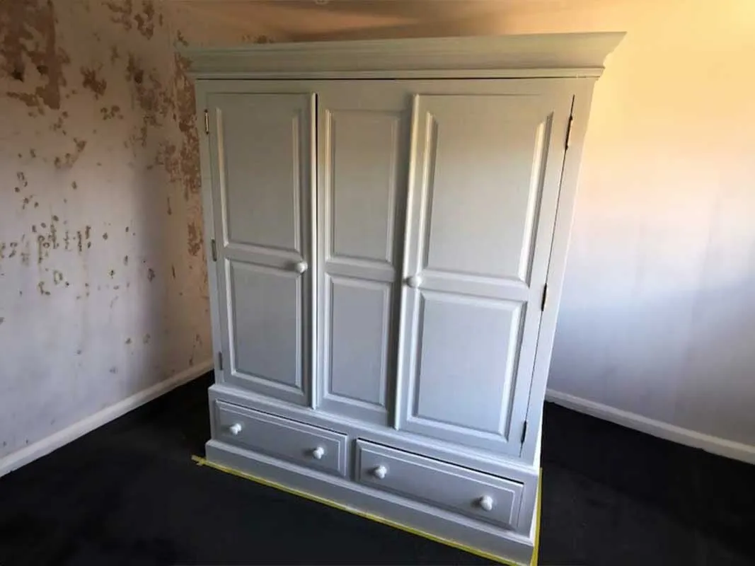 Hand Painted Wardrobe
