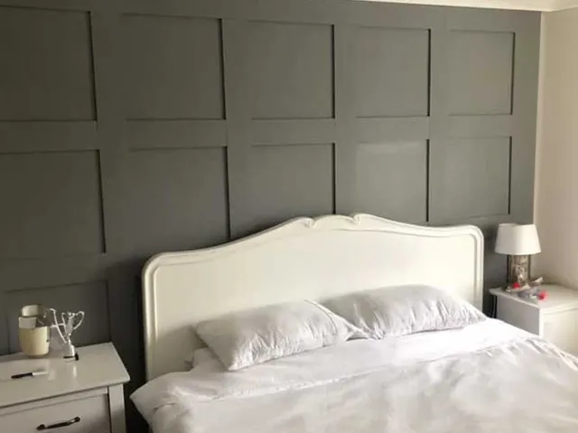 Painred Wall Panelling Project