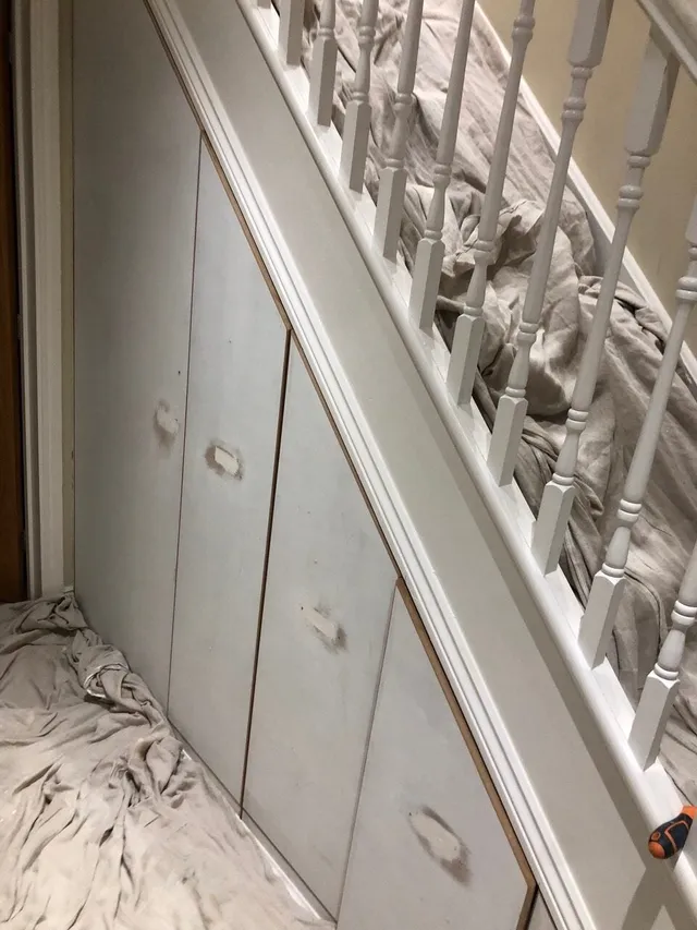 Understairs Storage Project 4