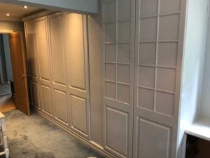 Hand Painted Mahogany Wardrobes Milton Keynes