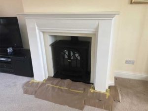 Hand Painted Fireplace South Woodham Ferrers