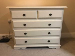 Hand Painted Chest Of Drawers