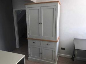Hand Painted Oak Dresser