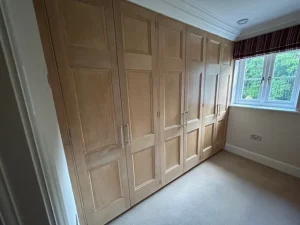 Wardrobe Painting Project Before