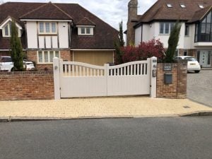 A Statement Painted Entrance