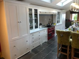 Dual Colour Hand Painted Kitchen