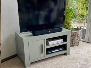 Hand Painted Tv Cabinet