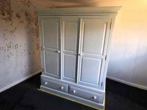 Hand Painted Wardrobe