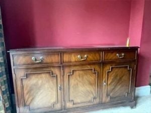 Mahogany Table Before After