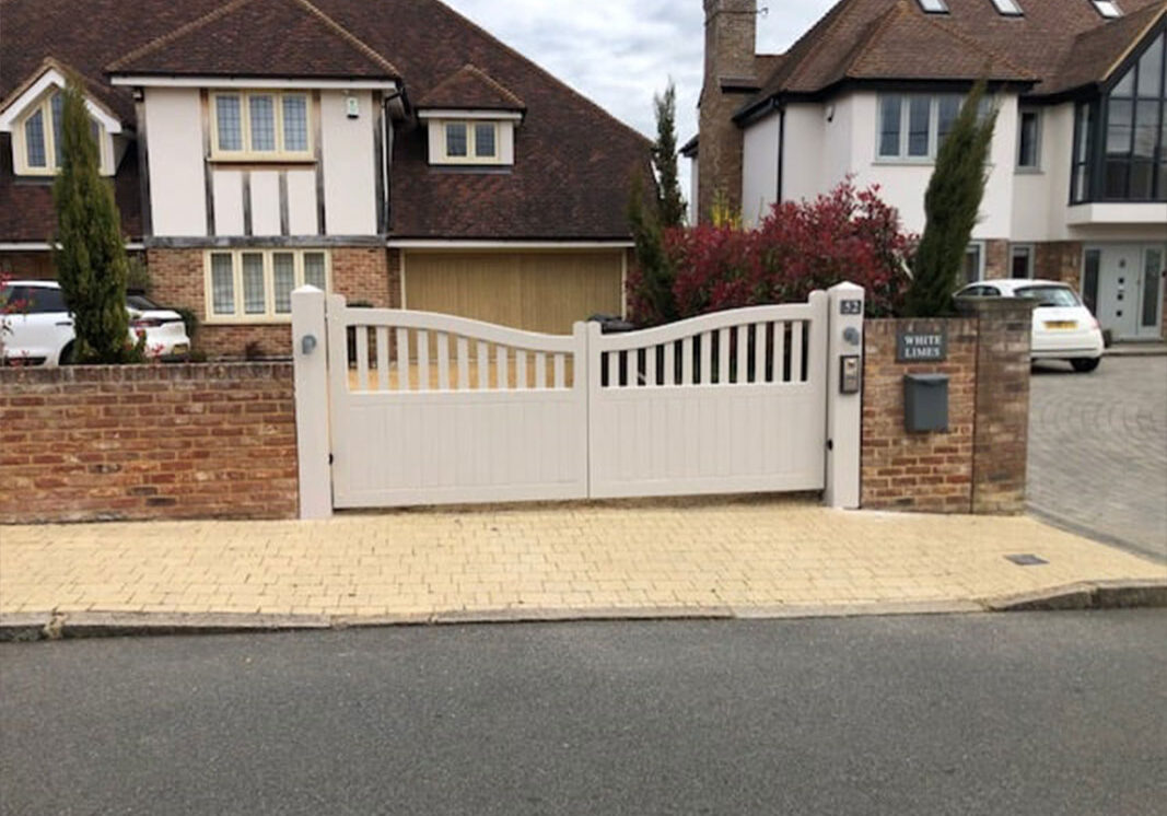 A Statement Painted Entrance