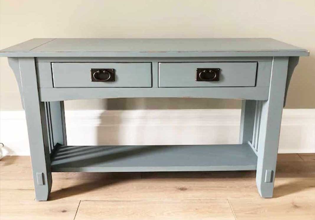 Hand Painted Console Table Dedham Colchester