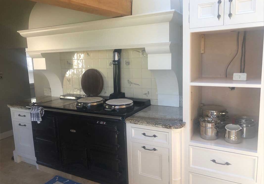 Hand Painted Kitchen In Newparket