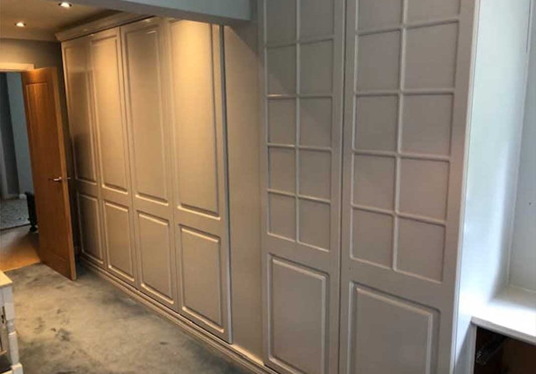 Hand Painted Mahogany Wardrobes Milton Keynes