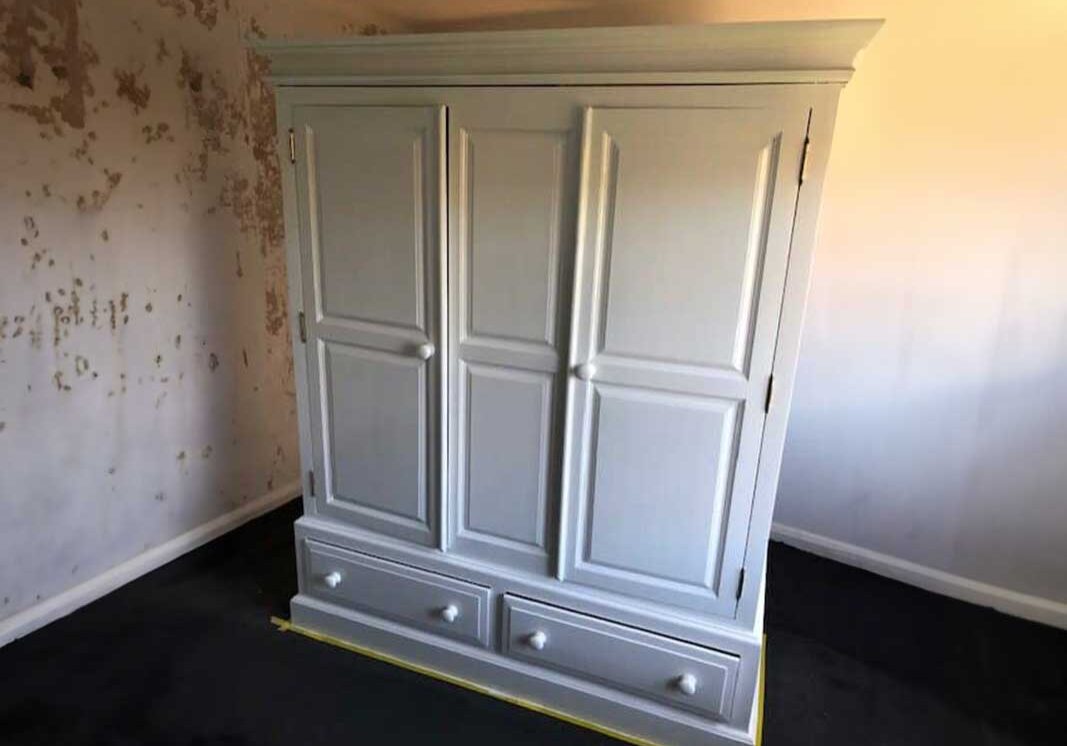 Hand Painted Wardrobe
