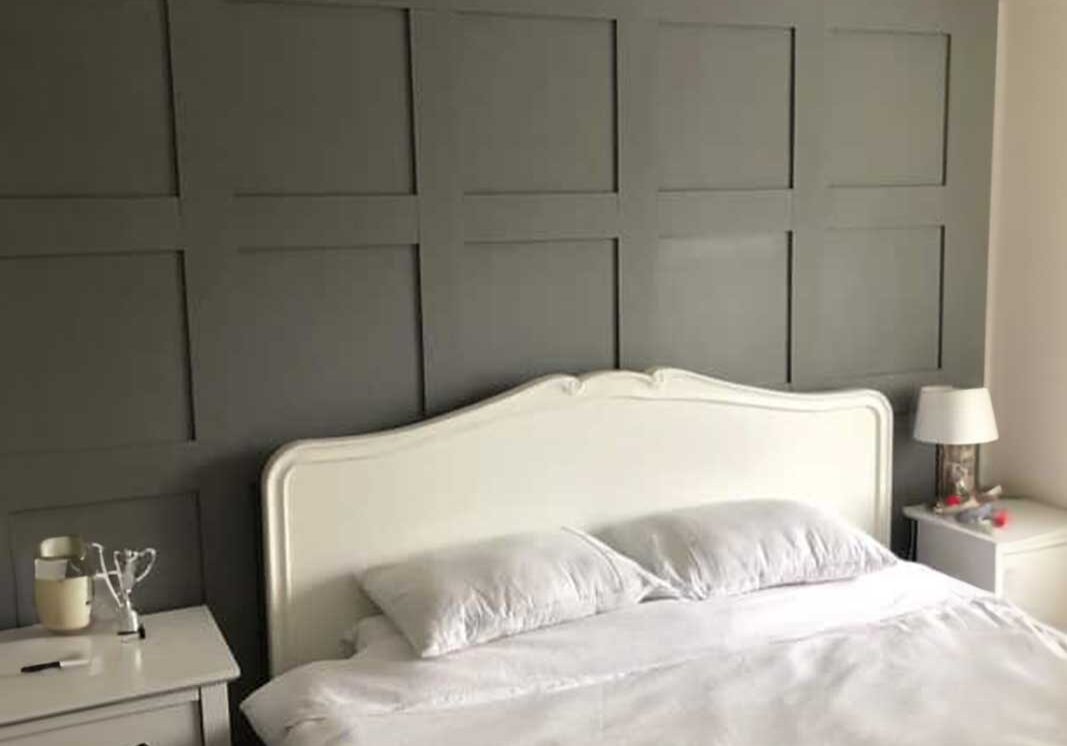 Painred Wall Panelling Project